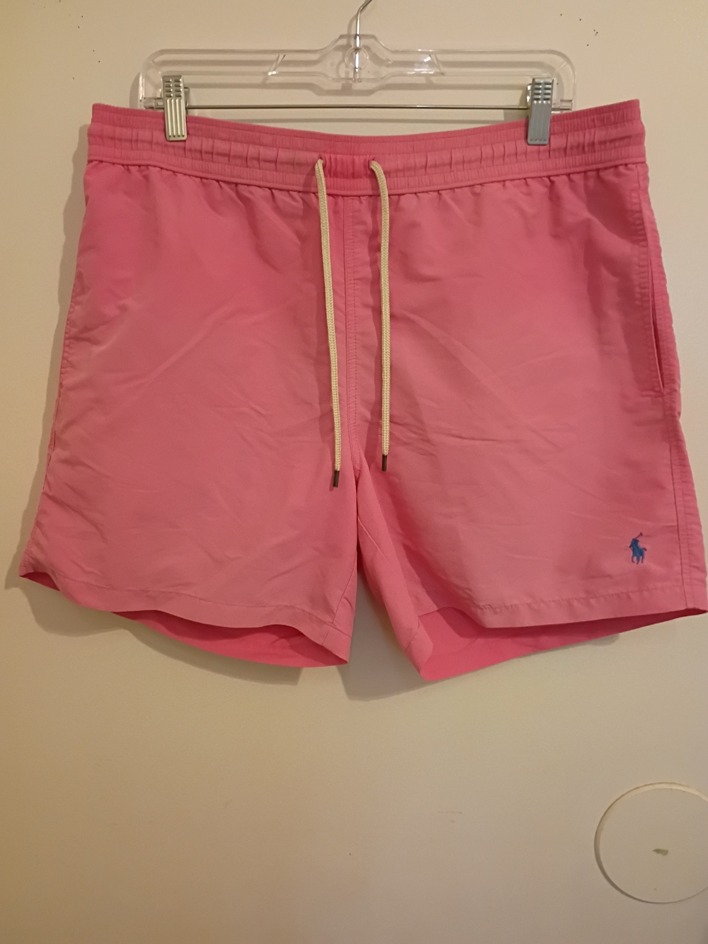 Polo by Ralph Lauren‎ Pink and Blue Swim Shorts Sz L